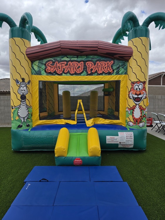 14' x 14' Safari Bounce House