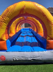 20250327 115538 1749073764 30' Yellow Grey Marble Lane Slip and Slide